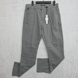 French Connection Men's Slim Straight Jeans Size 32x30 (31x29.5) Cement NWT Read